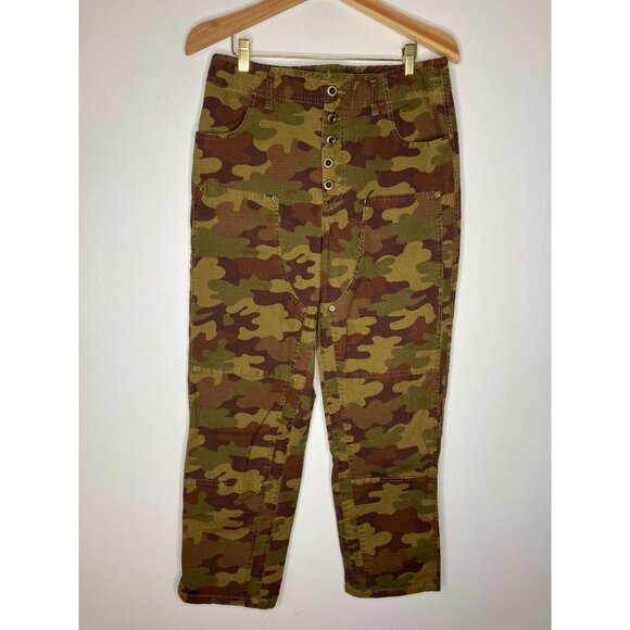 Sundance Womens Camo Pants Size 8 - Picture 1 of 6